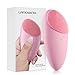LANDWIND Facial Cleansing Brush, Sonic Face Brush Deep Cleaning for All Skins Anti-Aging Silicone Facial Cleanser Daily Cleansing&Exfoliation Rechargeable Waterproof Vibrating Facial Massager Scrubber