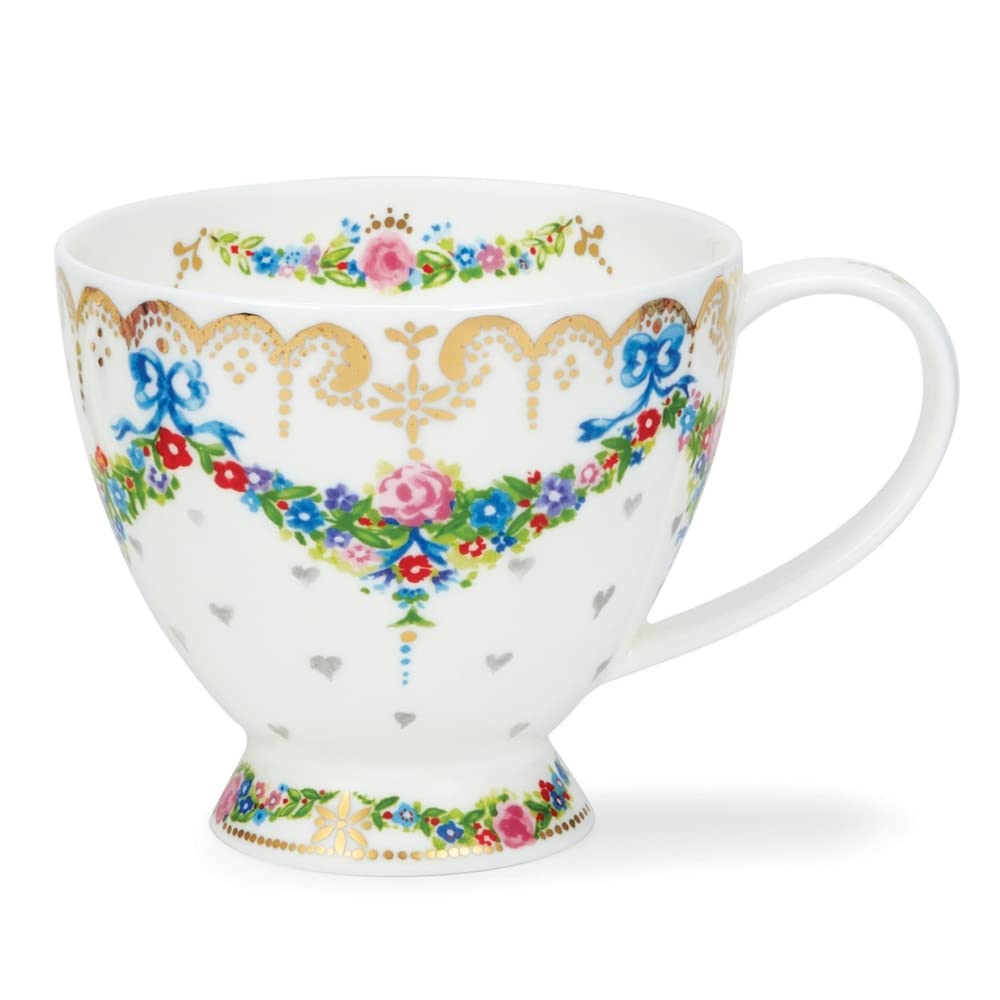 DUNOON Skye Shaped 0.45 Litre Mug Cambridge Heart Design