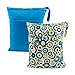 ALVABABY 2pcs Cloth Diaper Wet Dry Bags Waterproof Reusable with Two Zippered Pockets Travel Beach Pool Daycare Soiled Baby Items Yoga Gym Bag for Swimsuits or Wet Clothes L0910