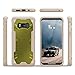 Zizo Proton 2.0 Series Compatible with Samsung Galaxy S8 Plus Case Military Grade Drop Tested with Tempered Glass Screen Protector TAN CAMO Green