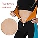 NonEcho Sauna Full Body Shaper Sweat Bodysuit Sleeve Shapewear Slimming Suit Weight Loss Gym Sport Aerobic Boxing MMA