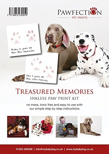 MyBabylog Pawfection Inkless Paw Print Kit