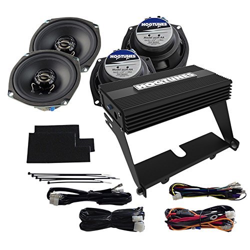 Hogtunes BIG ULTRA Kit for 1998-2013 Harley-Davidson Electra Glide, Classic, Ultra Classic, Street Glide and Trike models - NCA450U-KIT-AA