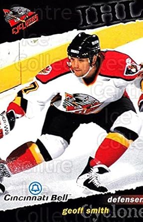 Amazon Com Ci Geoff Smith Hockey Card 1998 99 Cincinnati Cyclones 17 Geoff Smith Collectibles Fine Art