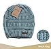 Brook + Bay Cable Knit Multicolored Beanie Stay Warm & Stylish This Winter - Thick, Soft & Chunky Beanie Hats for Women & Men - Serious Beanies for Serious Style