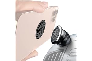 CAW.CAR ACCESSORIES Universal Car Phone Mount Magnetic - All-Metal Car Mount for Smartphone & GPS - Cell Phone Holder for Car Dashboard. +100 to Safeness & Comfort