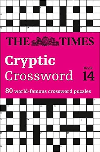 Amazon Com The Times Cryptic Crossword Book 14 80 World Famous Crossword Puzzles 9780007319299 The Times Mind Games Books