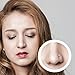 SkullParty 4 Pcs Stainless Steel Nose Rings Studs 18 Gauge Screw Shaped Curved Nose Piercing 1.5mm 2mm 2.5mm 3mm Diamond CZ Nose Stud Screw for Women Girl Piercing - Steel