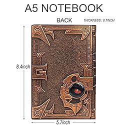 3D Dragon DND Journal Writing Notebook, Fantasy D&D