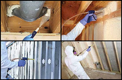 Touch 'n Seal U2-200 1.75 PCF Class A Fire Retardant ICC Closed Cell Polyurethane Spray Foam Insulation Kit 200BF withBONUS Protective Gear (Regular Gear)