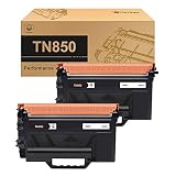 CMYBabee Compatible Toner Cartridge Replacement for Brother TN850 TN-850 TN 850 (Black, 2-Pack)
