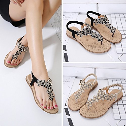 bohemian flip flop sandals