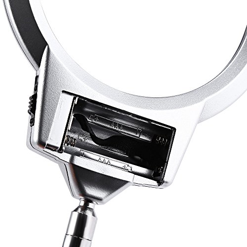 LED Magnifying Lamp, Magnifying Glass Lamp, UHBGT Clip-on Tabletop 5x Magnifier Adjustable Metal Clamp for Hobby,Crafts,Inspection,Reading,Model Building,Soldering,Jewelry Design,Sewing - Thumbnail 3