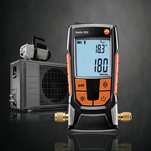 Testo 552 I Digital Vacuum Gauge I Micron Gauge with Bluetooth Support