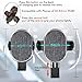 Wireless Charging Car Mount Holder Dock-Wefunix 10W/7.5W Fast Wireless Car Charger Compatible with Samsung Note9/8 S9 S8 S7 iPhone Xs XsMax X 8 and All QI Phones-QC3.0 Car Adapter Included (Grey)