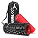Foam Roller, Sportneer Foam Rollers with 2 Screw-in Cover Lids, Trigger Point Roller Stick for Deep Tissue Muscle Massage, with Manual & Carry Bag