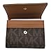 Michael Kors Jet Set Travel Card Case Wallet Brown/Acorn