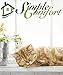 Ellis Curtain Stacey Sheer 56-by-36 inch Tailored Tier Pair Curtains, White, 56x36