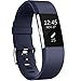 GEAK Bands for Fitbit Charge 2, Adjustable Sports Wrist Bands for Fitbit Charge 2, Small Classic Navy Blue