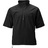 TGW Men's Vapor Short Sleeve Golf Rain Shirt Jacket Pullover for Golfing