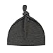 BBPIG Unisex Baby Adjustable Knot Hat Cotton Soft Cute Knit Hat Cap (3 pac（Light Grey+Grey+Dark Grey)