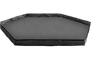 CLAM Camping Tent Footprint Mat, Quick-Set Floor Gazebo Tarp Screen Shelter, 150" x 150"