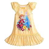 Disney Frozen Nightshirt for Girls Size 7/8 Yellow