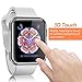 YOCHOS Case for Apple Watch Series 4,iWatch 44mm Screen Protector.Overall Protective Case TPU HD Clear Ultra-Thin Cover for Apple Watch Series 4 (44mm)