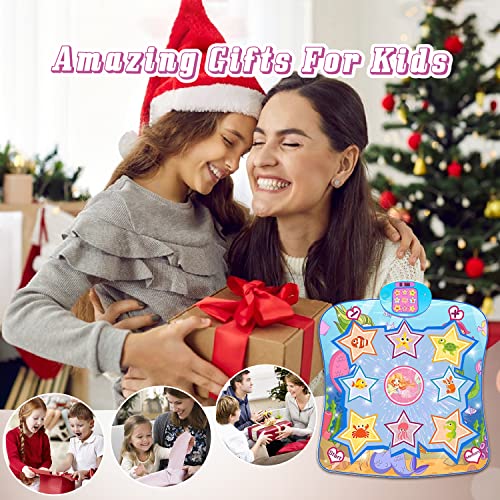 Dance Mat,Electronic Musical Dance Pad Toys for 310 Year Old Girls,5