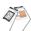 Mudder-Waterproof-Case-Bag-Pouch-for-Map-iPad-Camera-and-Phone-Transparent-4-Pack
