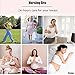 Surewin Womens Seamless Nursing Bra Breastfeeding Bralette with Remove Bra Pads Extenders
