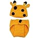 Kalevel Newborn Photography Props Baby Clothes (Giraffe)