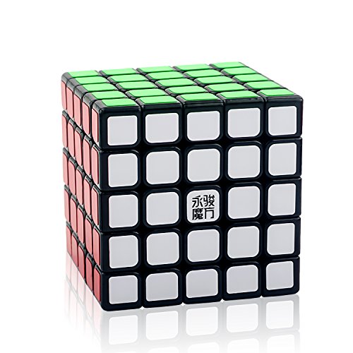 D-fantix yj moyu yuchuang 5x5 speed cube 5x5x5 puzzle cube black …