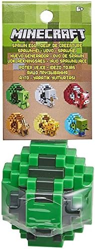 Minecraft Spawn Egg Mini Action Figure - Creeper