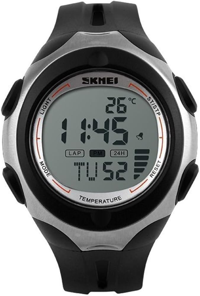 Wrist watch with thermometer Clearance