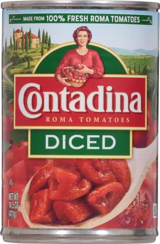 CONTADINA ROMA STYLE DICED TOMATOES 14.5 OZ (PACK OF 12)