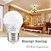 hansang E26 Appliance Light Bulb, 2700K Warm White, 60 Watt Equivalent Small Light Bulb, E26 LED Bulb for Ceiling Fan, A15 Light Bulb, 600lm 120V, CRI85+, Eye Protection, 120V, Non-Dimmable 6 Pack