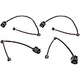 ApplianPar 4Pcs Front and Rear Brake Pad Sensors Kit for Audi Q7 for Porsche Cayenne for VW Touareg