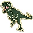 PinMart Green T-Rex Tyrannosaurus Rex Dinosaur Enamel Lapel Pin