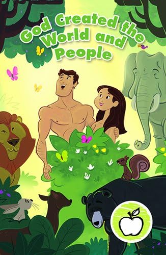Postcard - God Created The World And People w/Augmented Reality Codes (Pack of 25)