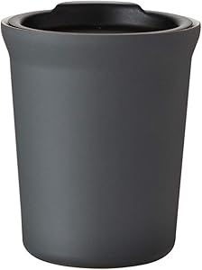 Hot or Cold - 8 oz. Double Wall Stainless Steel Copper Vacuum Insulated Car Cupholder Fit Tumbler with Lid - Matte Gray