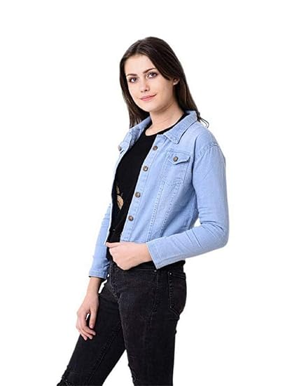 ice blue denim jacket