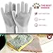 NIROLLE Reusable Silicone Dishwashing Gloves, Pair of Rubber Scrubbing Gloves for Dishes, Wash Cleaning Gloves with Sponge Scrubbers for Washing Kitchen, Bathroom, Car and More (Gray)