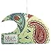 Ulu Lagoon Coconut Surf Wax Scent Mini Wave Air Freshener (Desert)