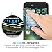iPhone 8 7 Screen Protector, Maxboost [2-Pack] Tempered Glass Privacy Screen Protector for iPhone 8, iPhone 7 2016 2017 Anti-Spy/Scratch/Fingerprint Fit Most Case 99% Touch Accurate - Privacy Black