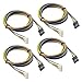 RepRapChampion 4 PCS x Stepper Motor Cables 1 Meter Long for NEMA 17 used in Reprap 3D Printers CNC Machines