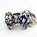 LOVEF Boutique Baby Girls Women Bow Hair Tie Decor Elastic Hair Rubber Band Rope Ponytail Holder (Pack of 5)