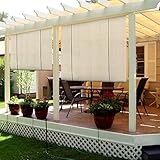 TANG Exterior Roller Shade Roll up Shade Blinds for