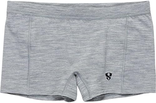 Stoic Merino Performance Boy Boxer - Women's Heather Grey, M
