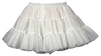 【クリックで詳細表示】フリルいっぱいパニエ 32cm丈